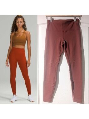 Lululemon | Wunder Train High-Rise Tight 28" Aztec Brick
